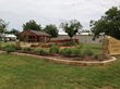 The coomunity garden at the Senior Center in San Saba.